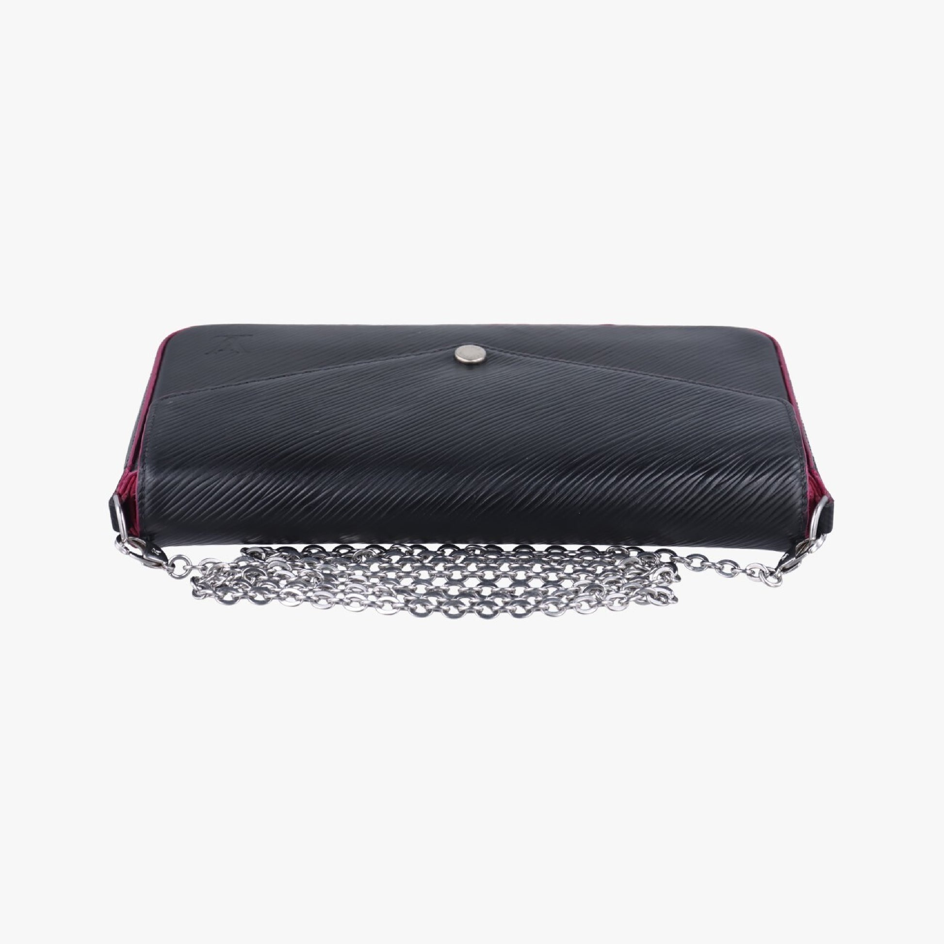 LOUIS VUITTON Pochette Felice Noir x Pink Epi M64579NZ2108 Shoulder Bag