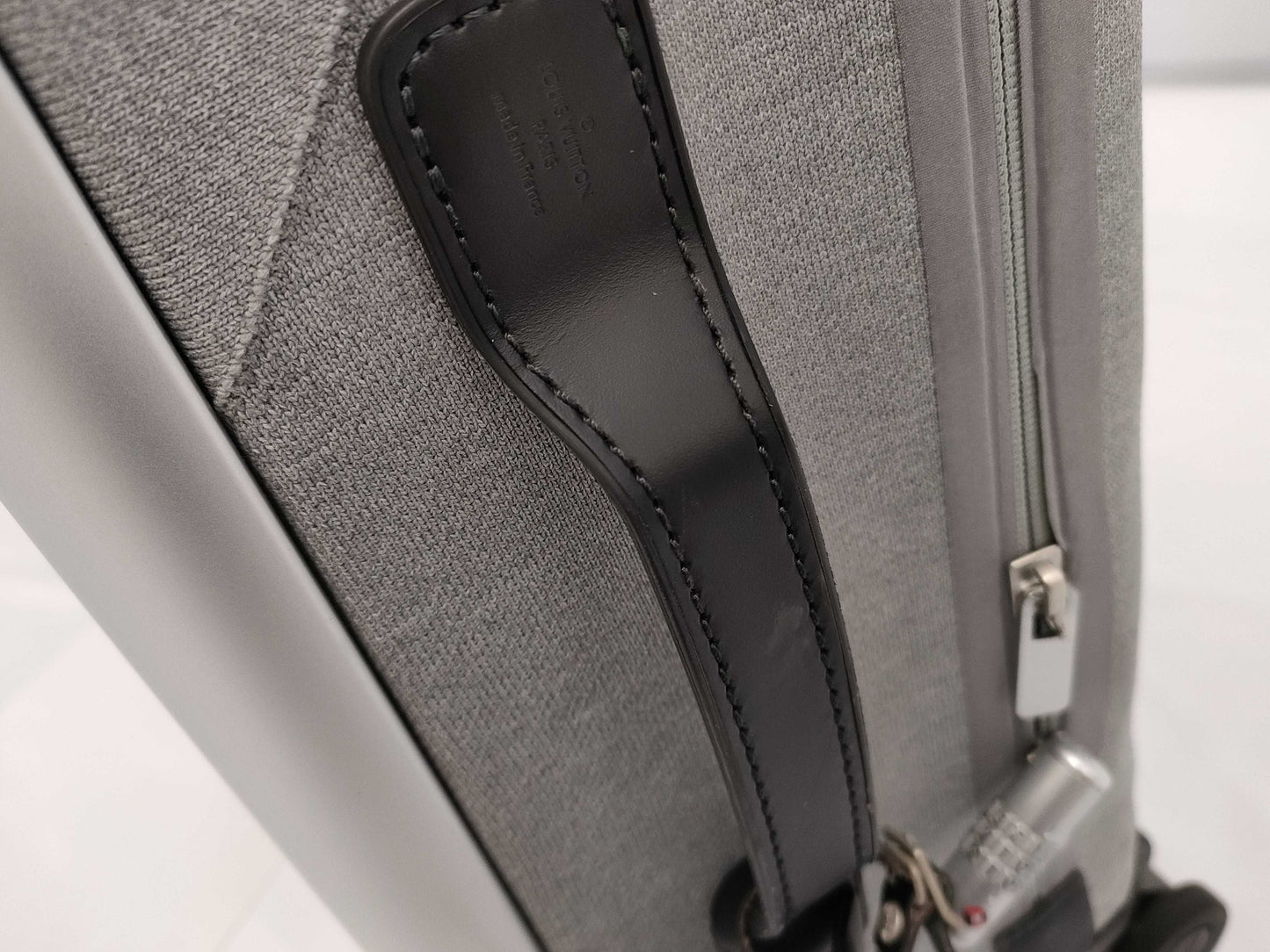 LOUIS VUITTON Monogram Horizon Soft Carry Case 4R55 Gray Carry Bag