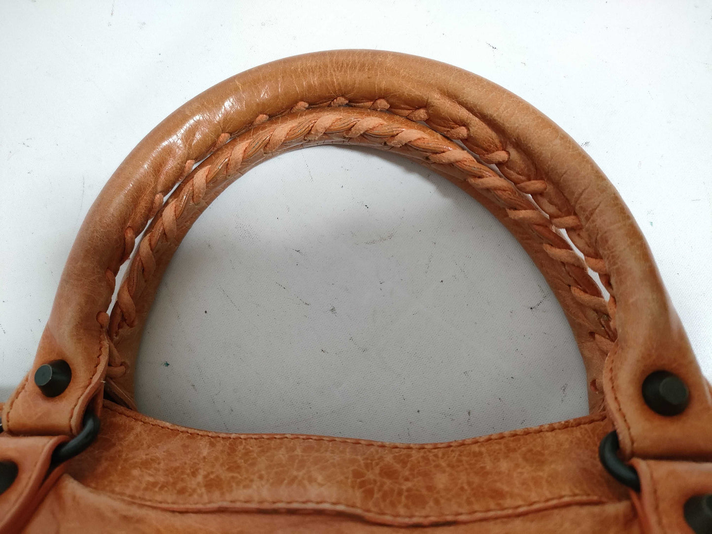 BALENCIAGA The First BALENCIAGA 2way Handbag Tote Bag Shoulder Bag Leather The City First THE CITY Classic Handbag