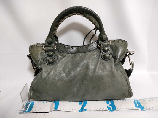 BALENCIAGA The City BALENCIAGA Balenciaga 2way Handbag Tote Bag Shoulder Bag Leather The City THE CITY Classic Handbag