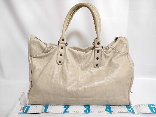 BALENCIAGA The City BALENCIAGA Balenciaga Tote Bag Leather Editor's City THE CITY Classic Handbag