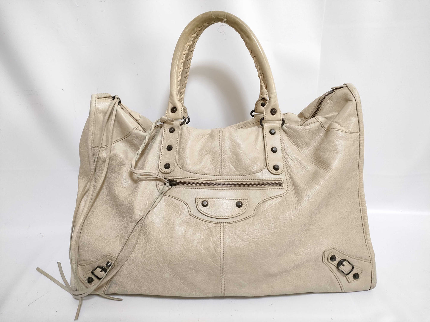 BALENCIAGA The City BALENCIAGA Balenciaga Tote Bag Leather Editor's City THE CITY Classic Handbag