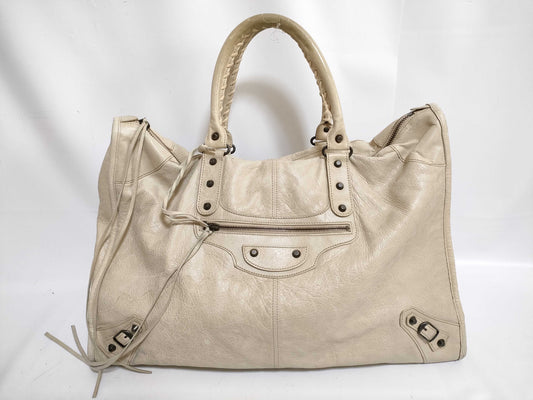 BALENCIAGA The City BALENCIAGA Balenciaga Tote Bag Leather Editor's City THE CITY Classic Handbag
