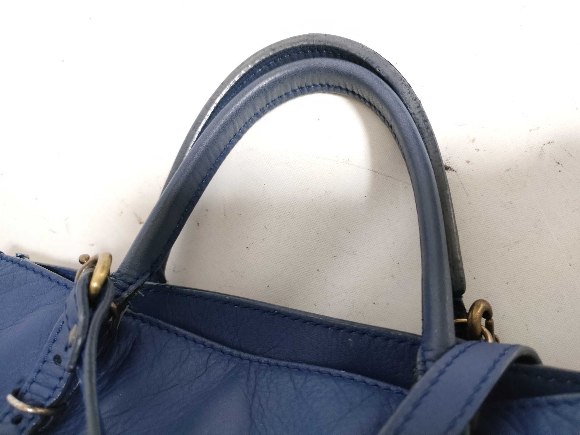 BALENCIAGA The City BALENCIAGA Balenciaga 2way Handbag Shoulder Bag Leather Paper Handbag
