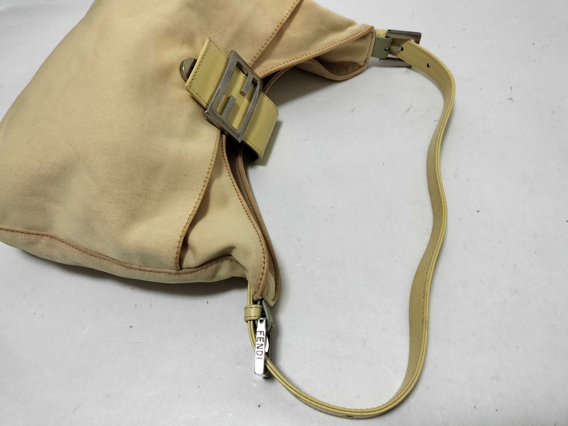FENDI Bag Fendi One Shoulder Bag Yellow Shoulder Bag