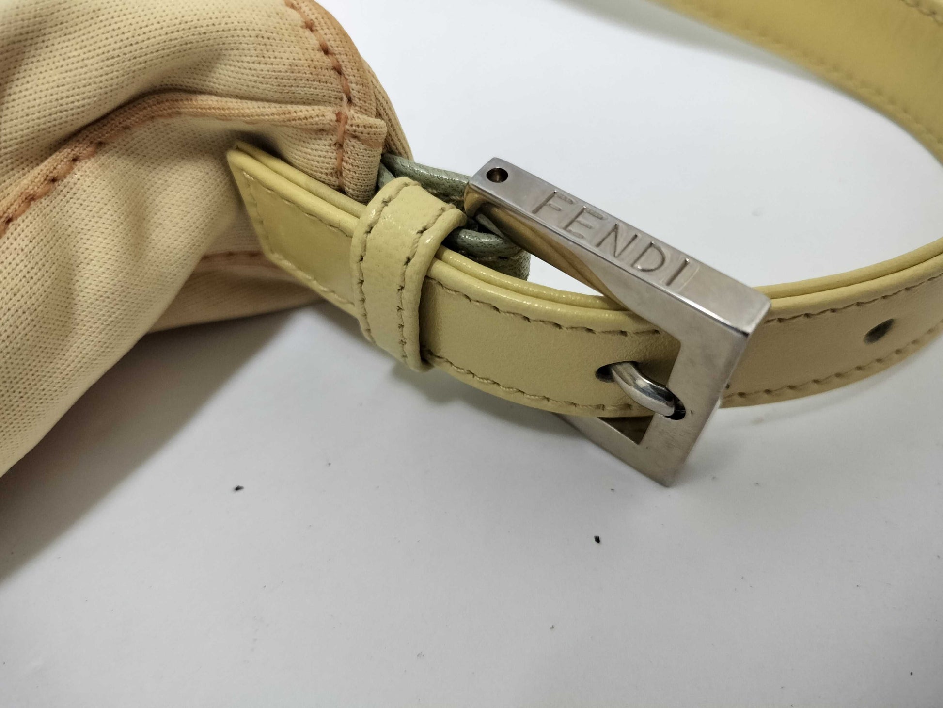 FENDI Bag Fendi One Shoulder Bag Yellow Shoulder Bag