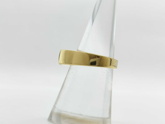 Cartier Tank #51 Colored Stone YG 750 8.5g Ring