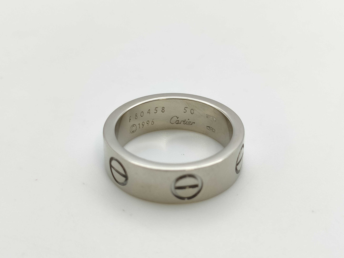 Cartier Love #50 WG 750 8.0g Ring
