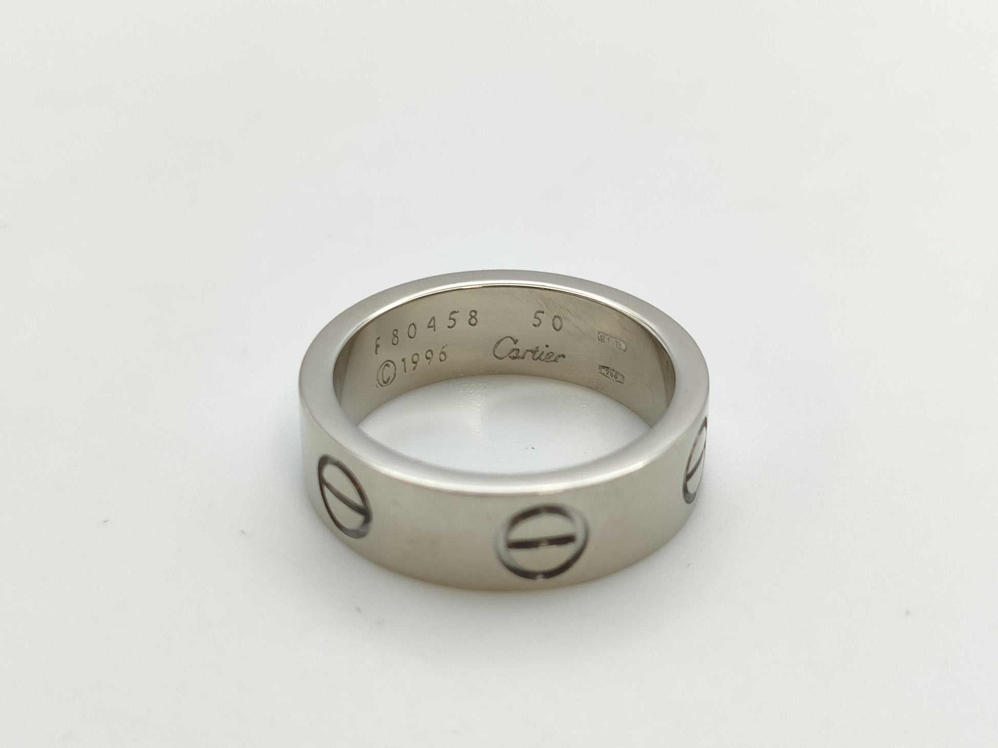 Cartier Love #50 WG 750 8.0g Ring