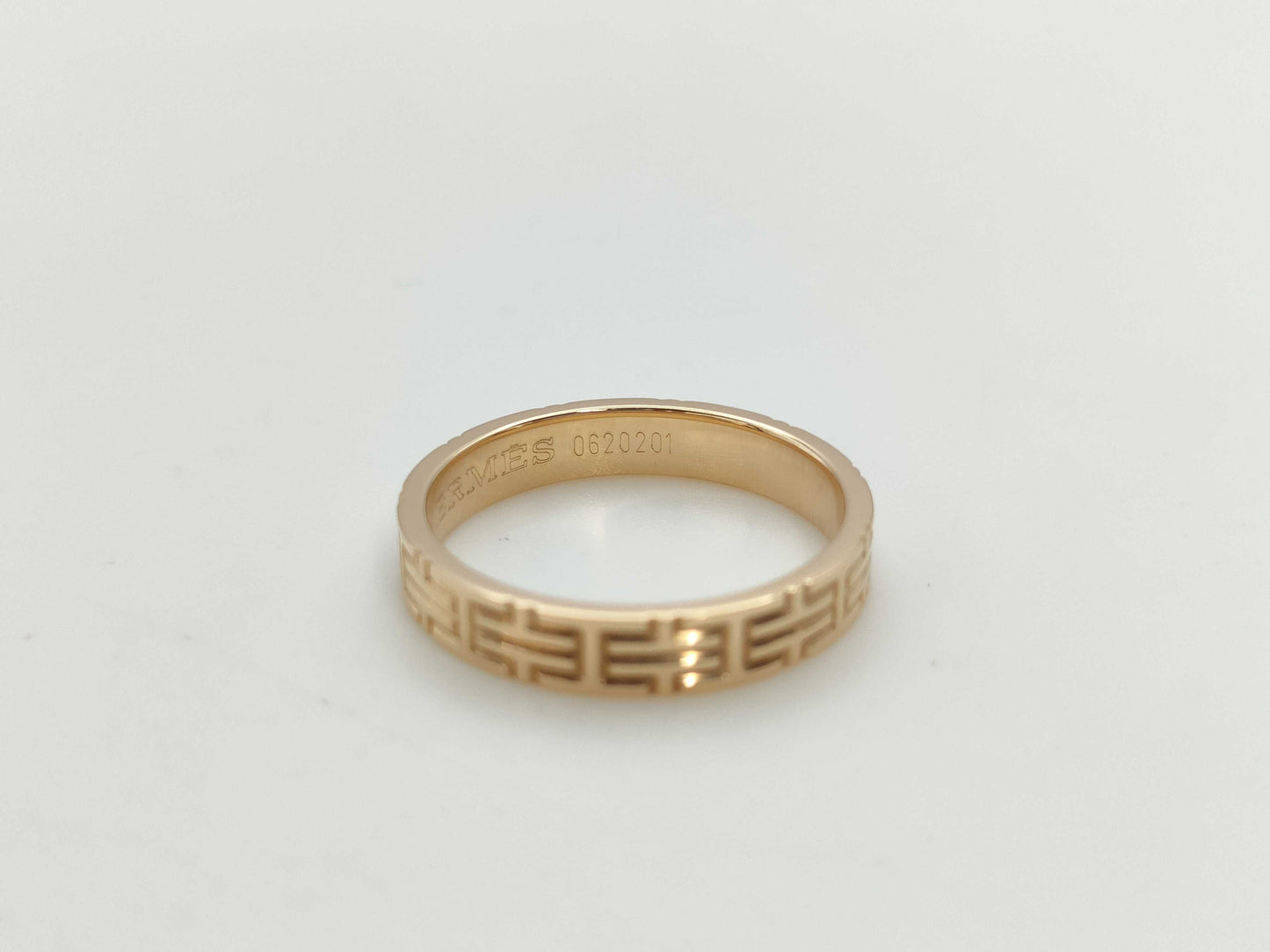 HERMES Kilim #55 PG Au750 3.9g Ring