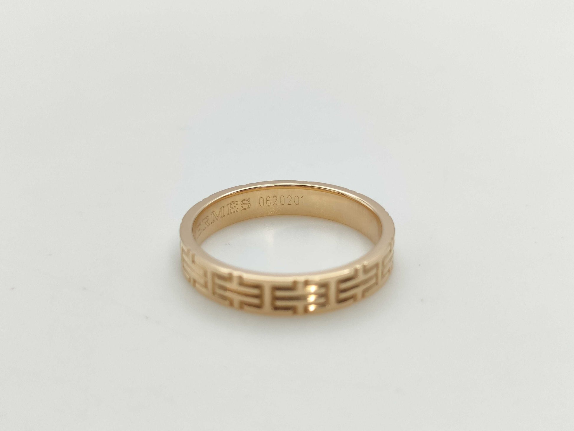 HERMES Kilim #55 PG Au750 3.9g Ring