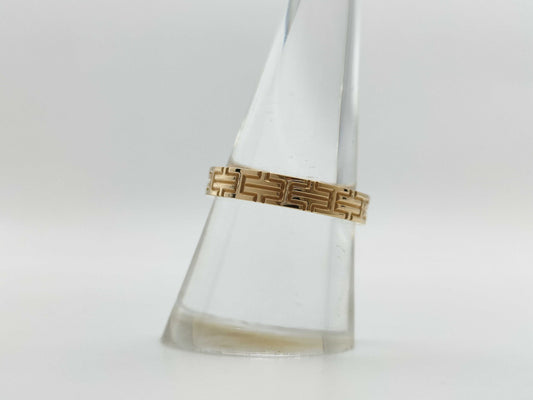 HERMES Kilim #55 PG Au750 3.9g Ring