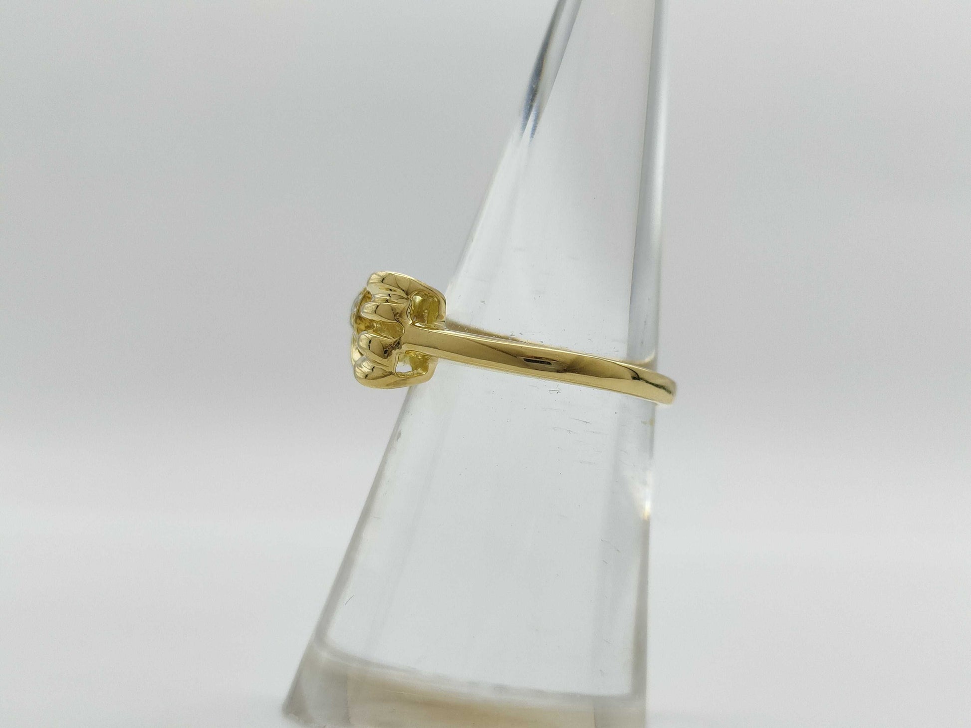 Tiffany&Co. Ribbon Diamond 750 4.0g Ring