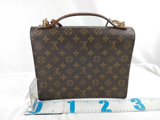 LOUIS VUITTON Monogram Monceau M51185 Handbag
