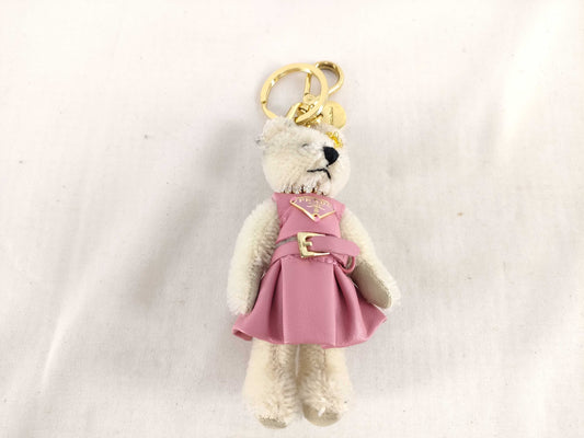 PRADA Teddy Bear Bear Key Chain Key Case Key Chain