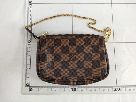 LOUIS VUITTON Damier Vuitton Damier Mini Pochette Accessoir N58011 Pouch