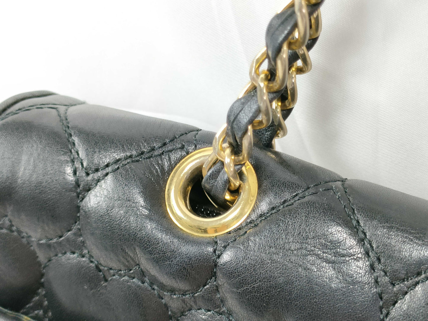 Moschino Back Heart Stitch Shoulder Bag