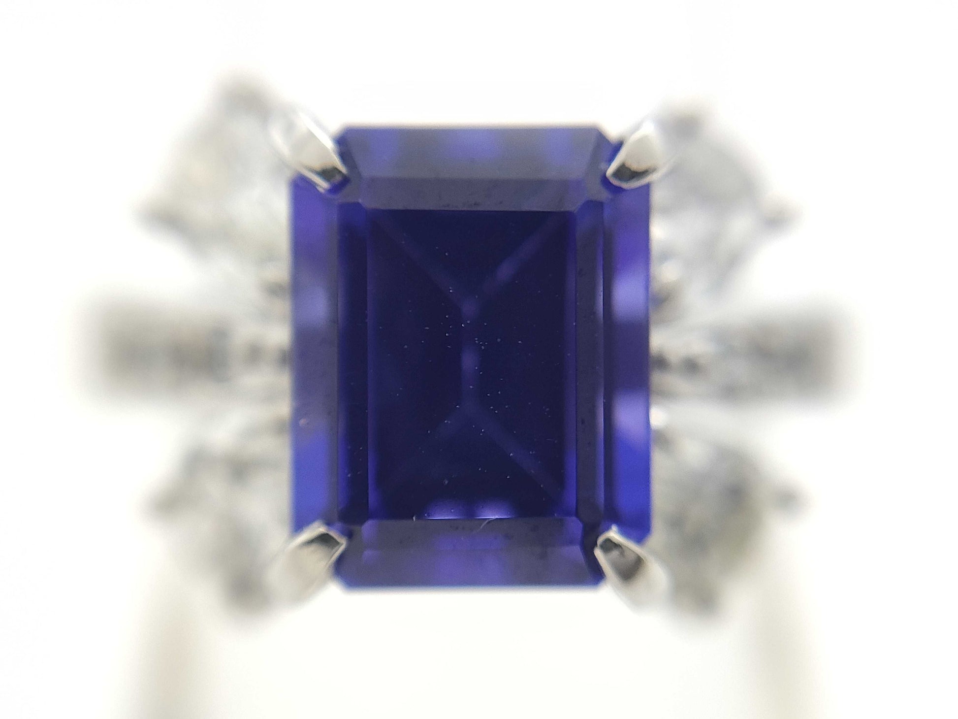 TZ3.61ct D1.084ct PT900 10.2g Ring