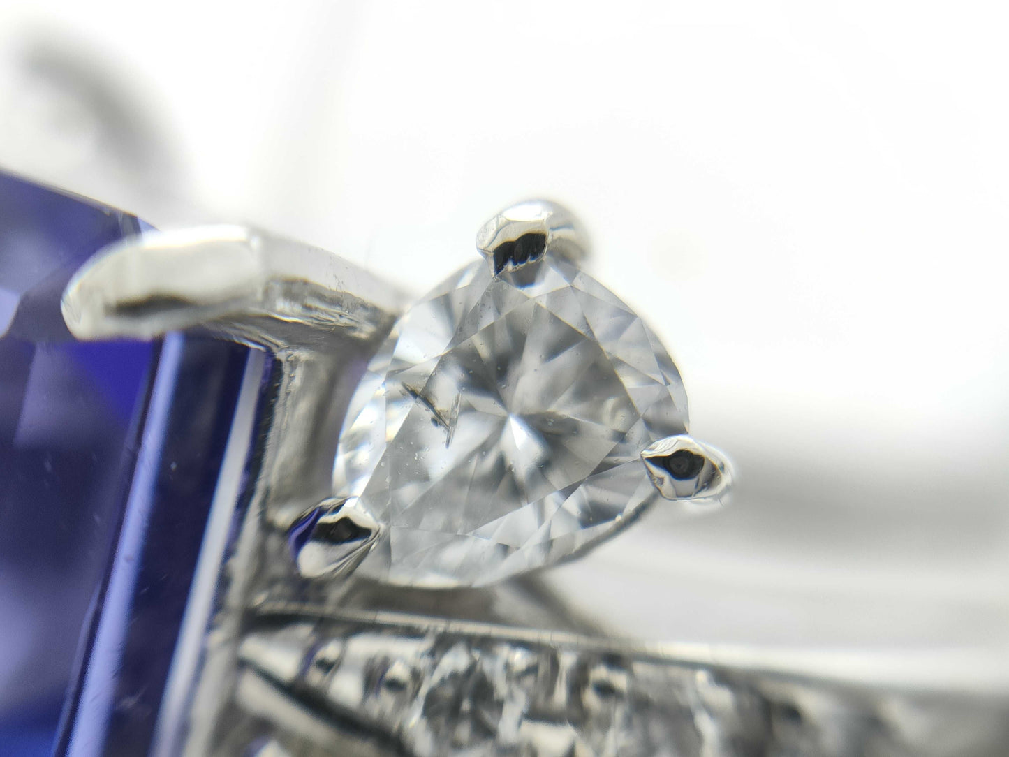 TZ3.61ct D1.084ct PT900 10.2g Ring