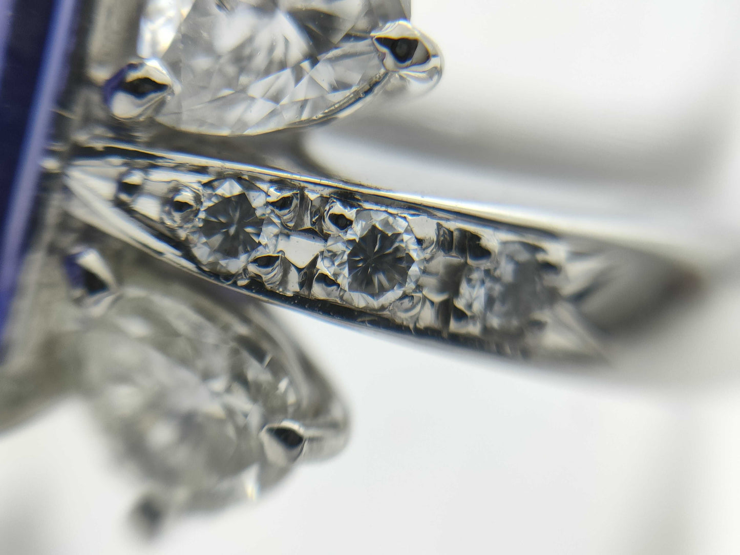 TZ3.61ct D1.084ct PT900 10.2g Ring