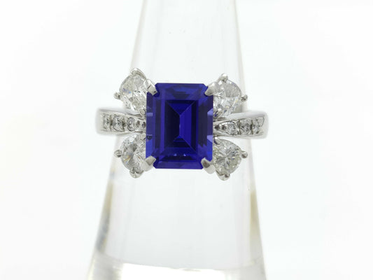TZ3.61ct D1.084ct PT900 10.2g Ring
