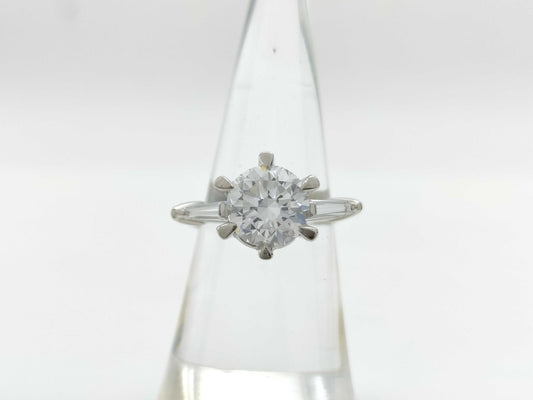 D2.69ct FD0.37ct PT900 10.6g Ring