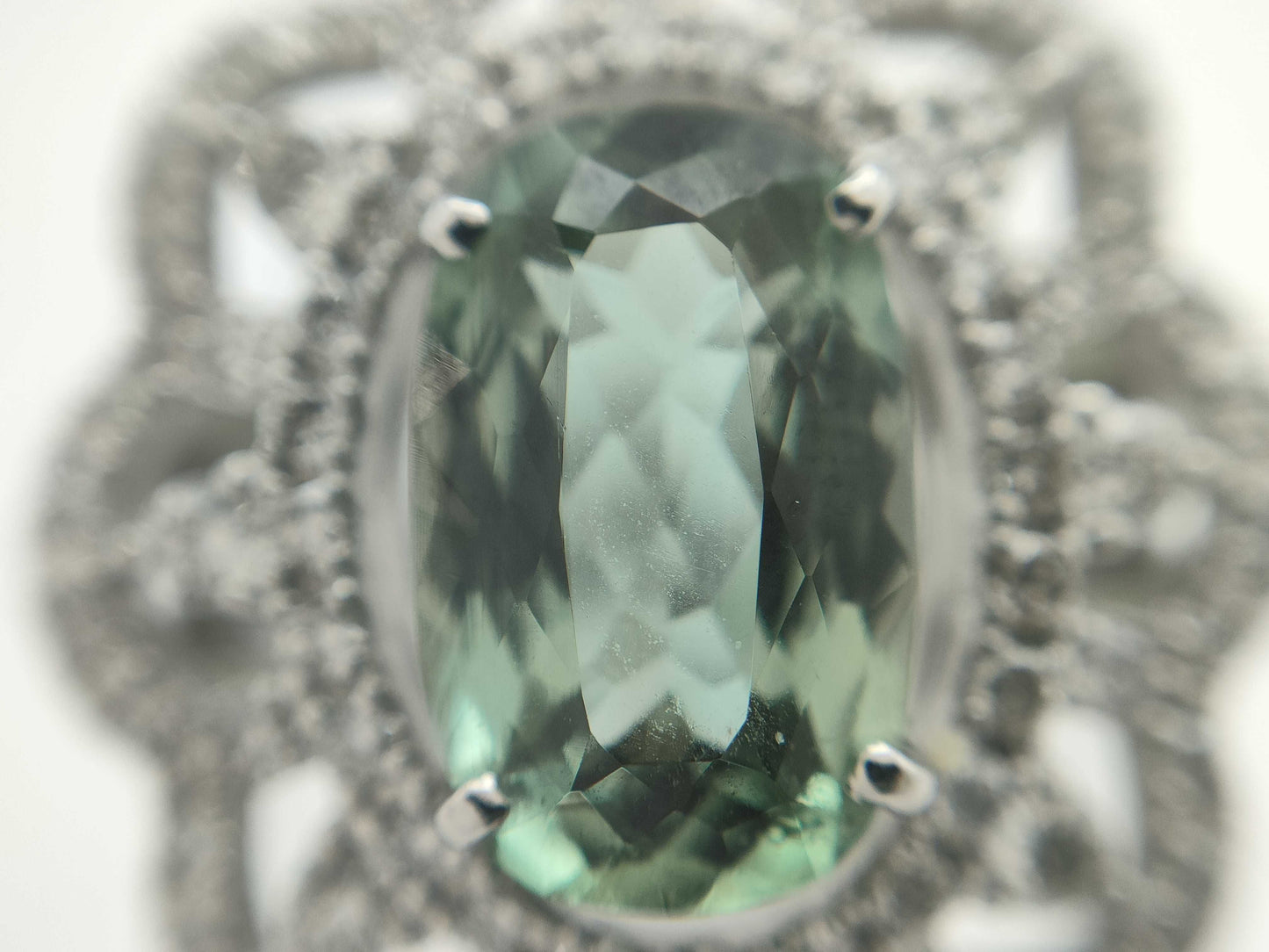 AX2.85ct D0.76ct PT950 8.3g Ring