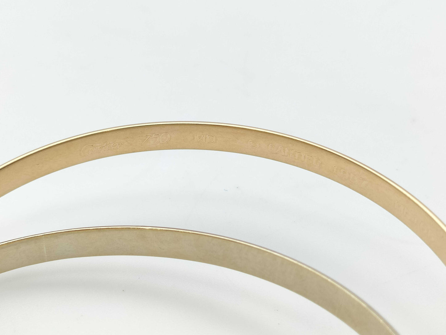 Cartier Trinity 750 59.2g Bracelet Bangle