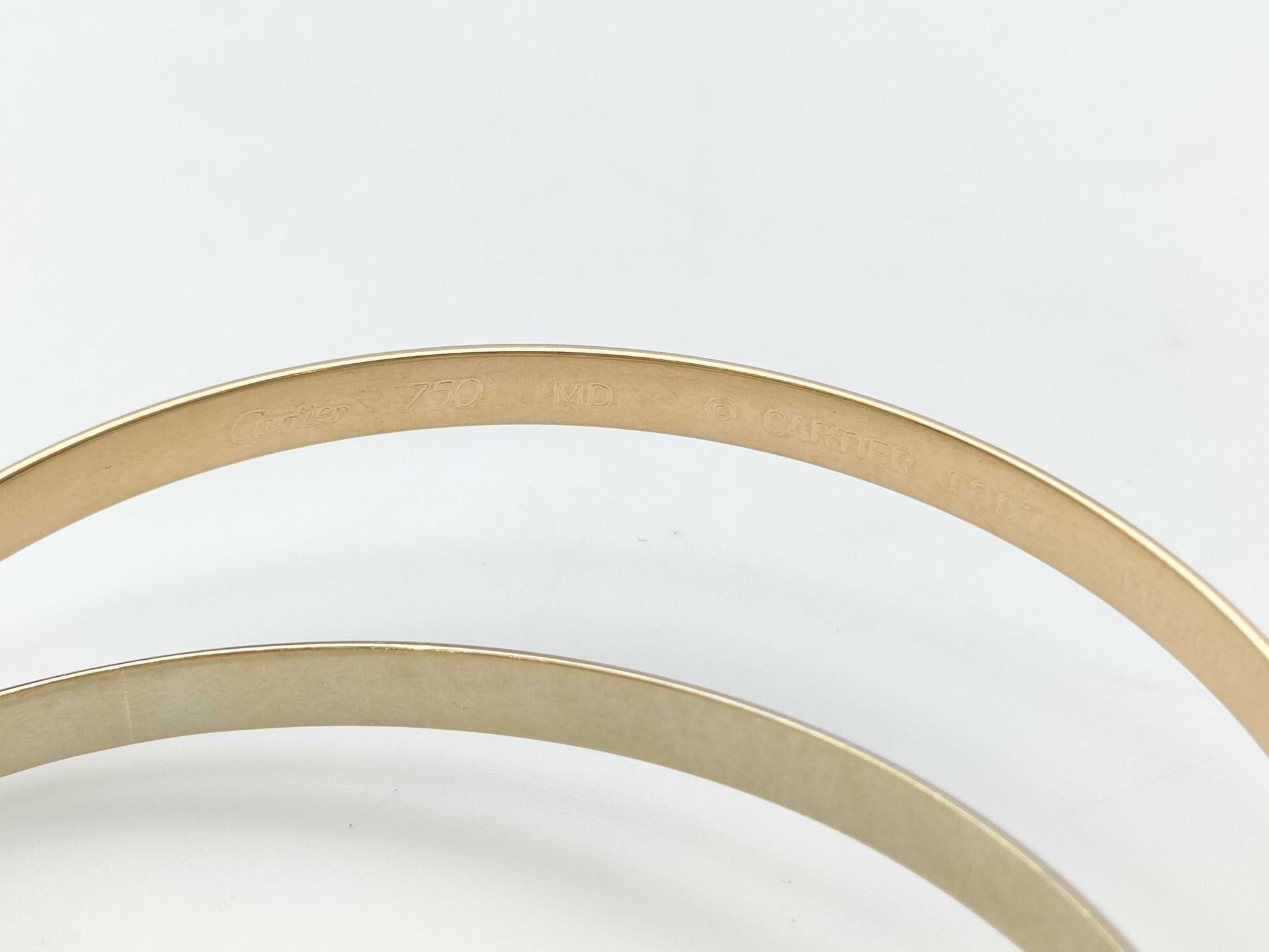 Cartier Trinity 750 59.2g Bracelet Bangle