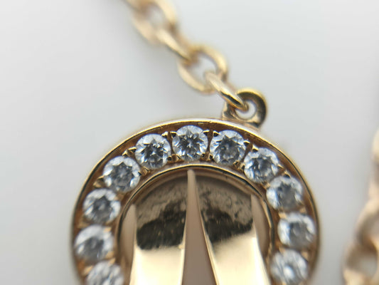 FRED Chance Infini Diamond Necklace in AU750, 4.8g