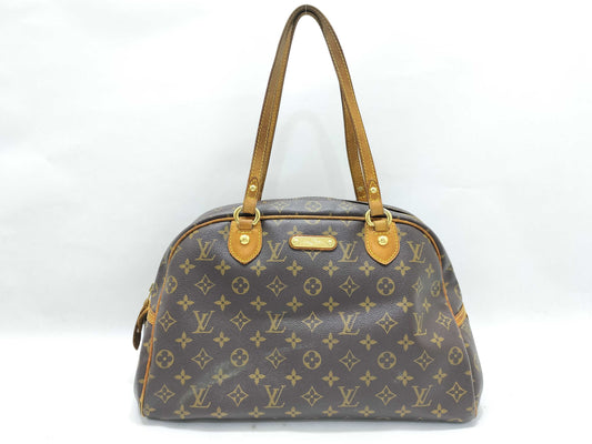 LOUIS VUITTON Monogram Vuitton Montreguile PM Handbag