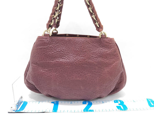FENDI FENDI Leather Chain Bag Handbag