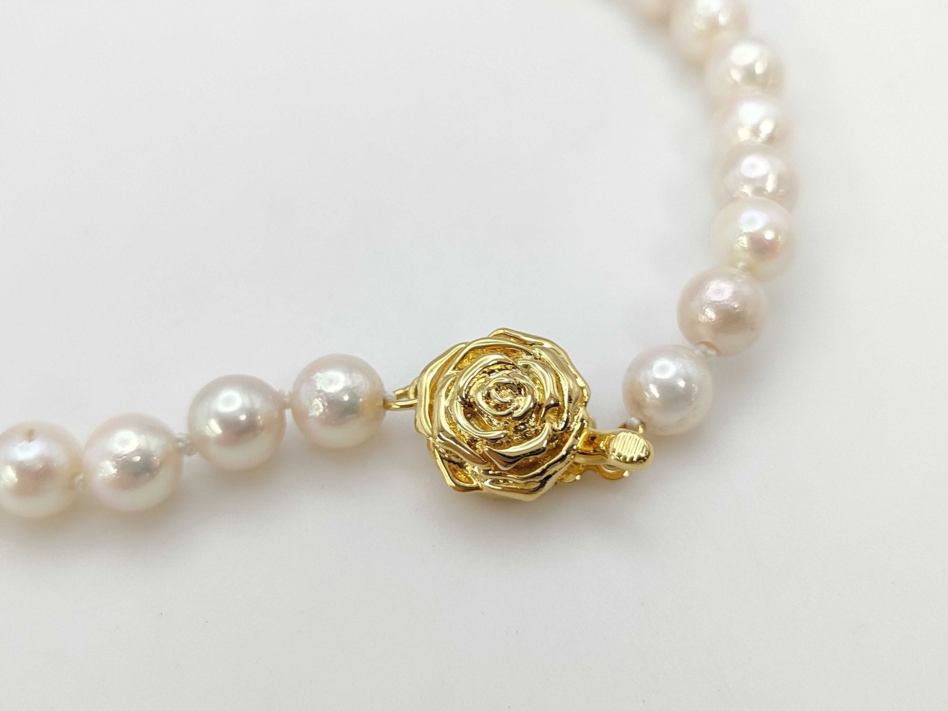 Pearl diameter approx. 6.0-6.4mm SV 26.5g Necklace