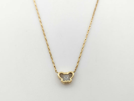 D0.68ct K18 2.9g Necklace