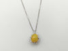 FOP2.33ct D0.20ct PT900/850 4.4g Necklace