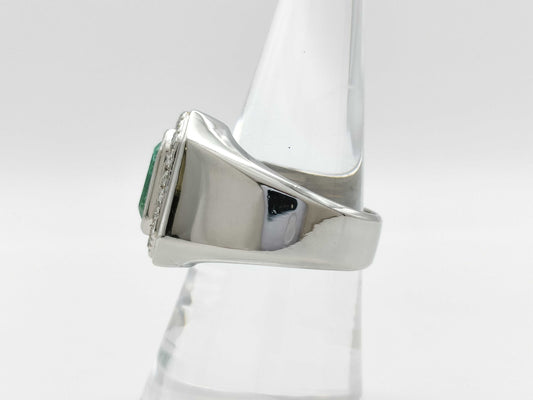 E4.57ct D0.32ct PT850 22.6g Ring