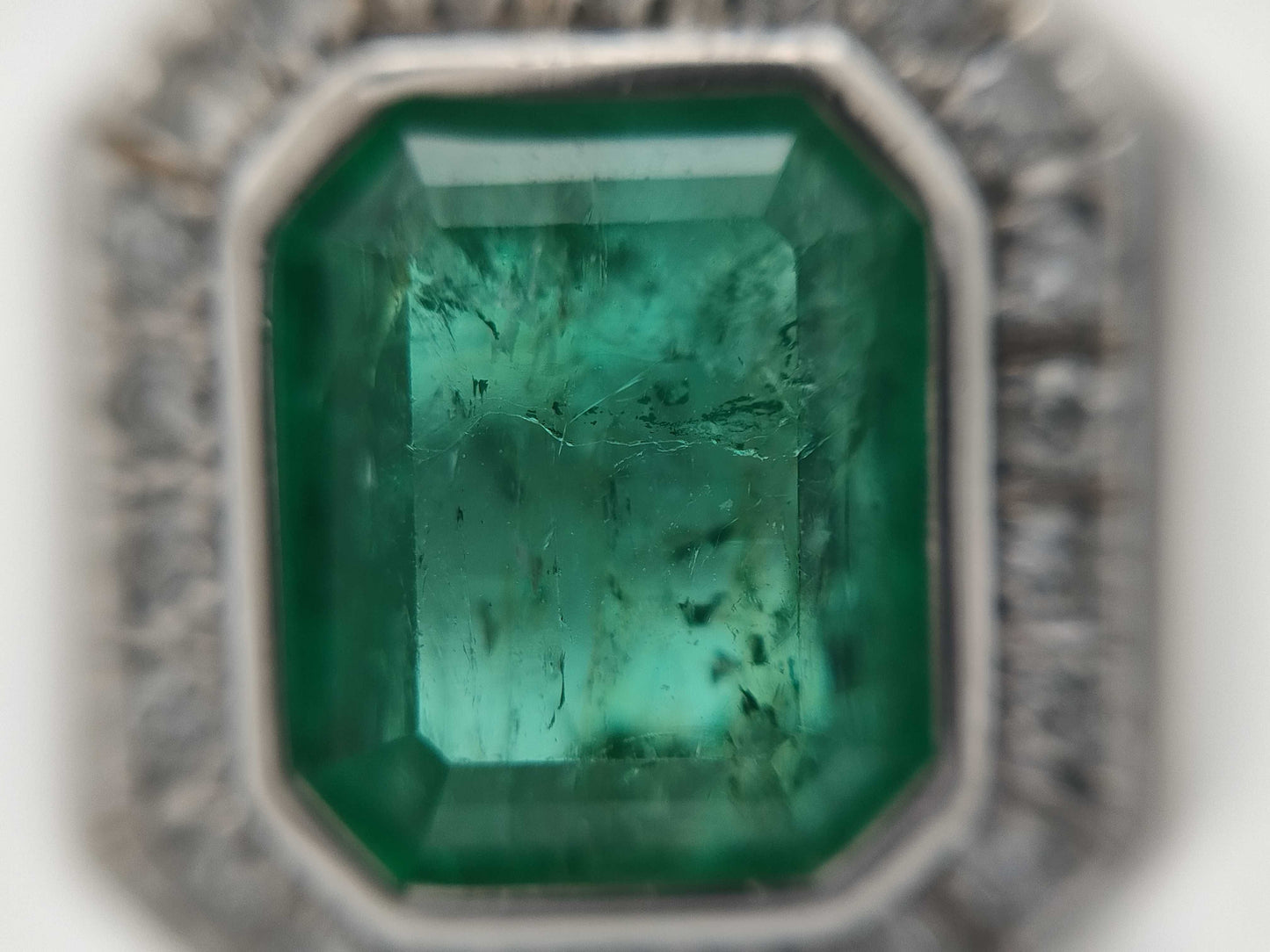 E4.57ct D0.32ct PT850 22.6g Ring