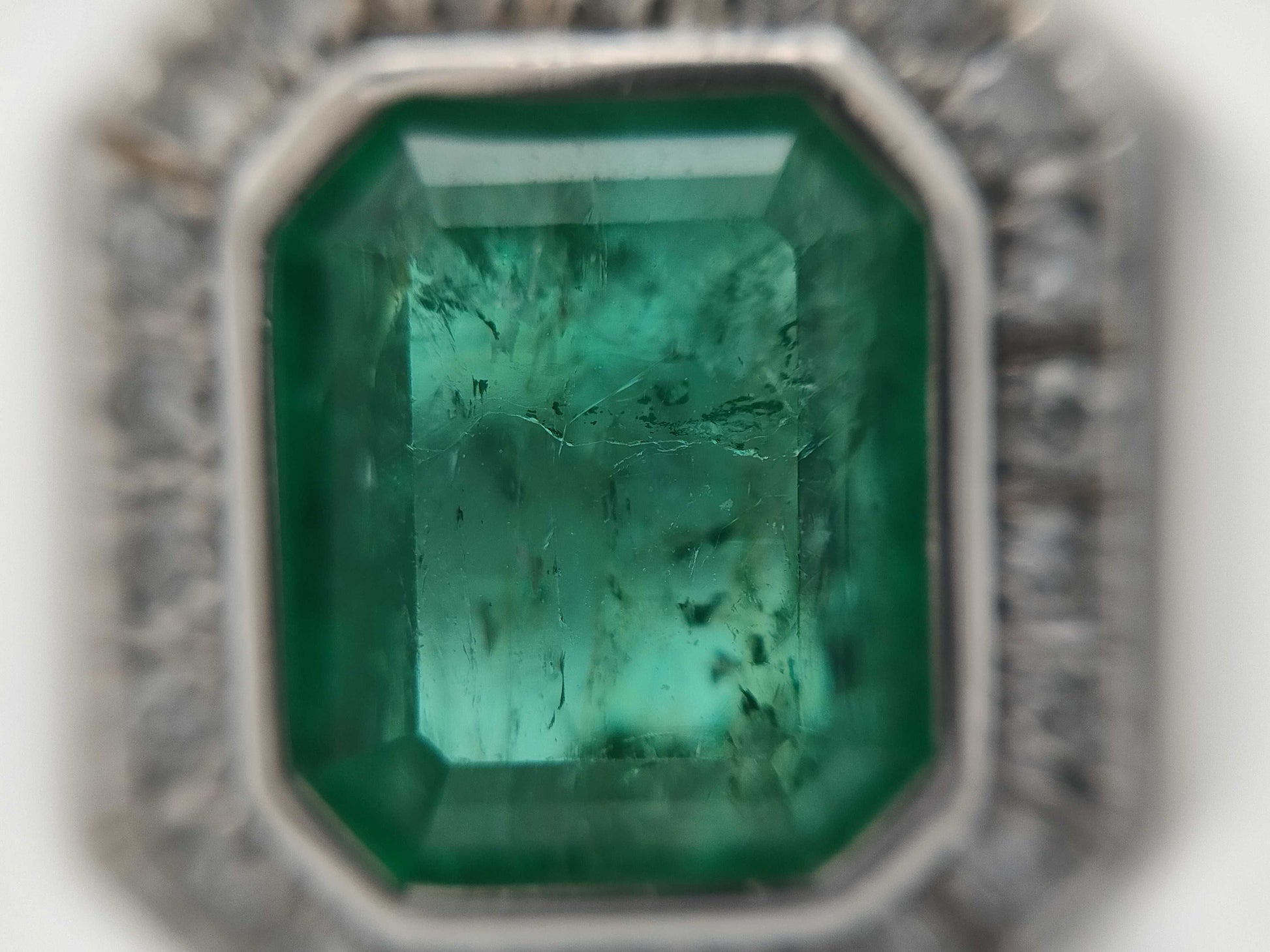 E4.57ct D0.32ct PT850 22.6g Ring