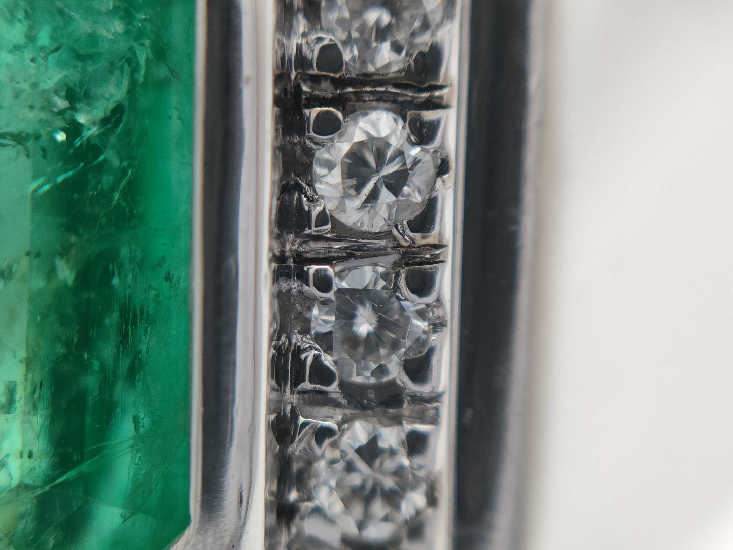 E4.57ct D0.32ct PT850 22.6g Ring
