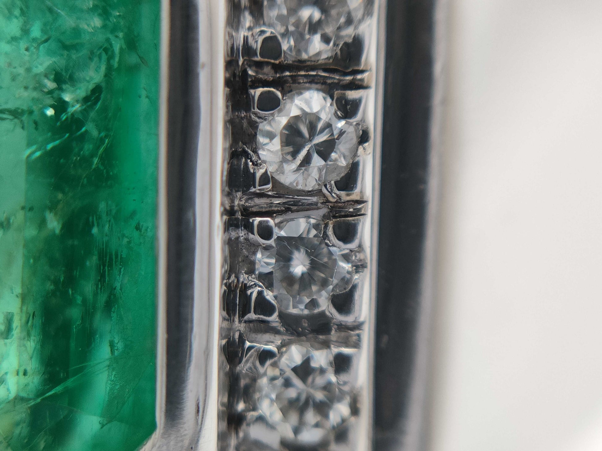 E4.57ct D0.32ct PT850 22.6g Ring