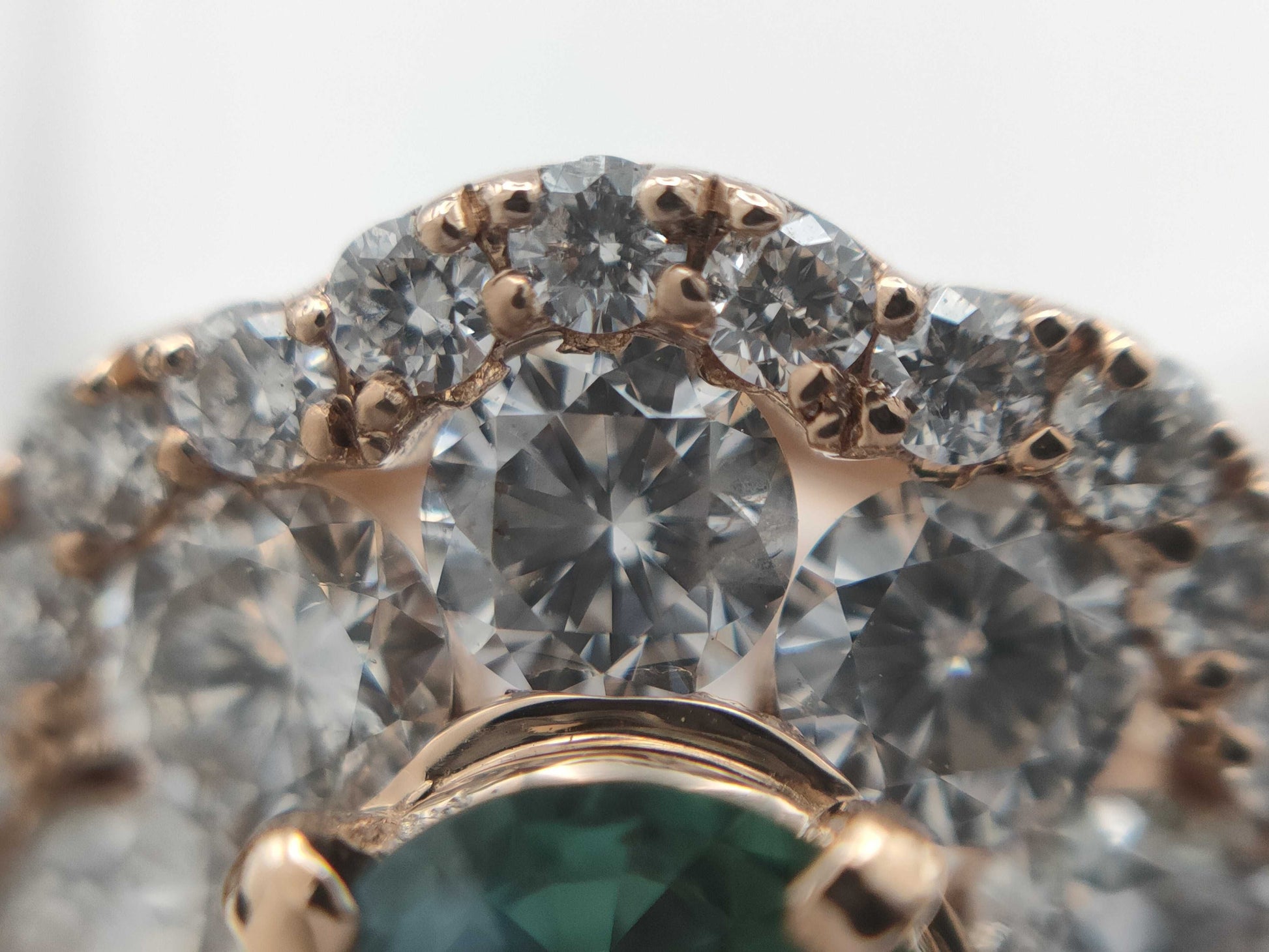 AX0.64ct D1.08ct K18 5.1g Ring