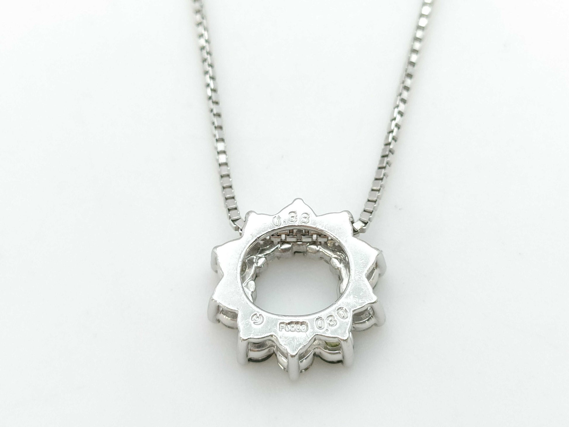 TASAKI AX0.38ct D0.30ct PT900/850 5.0g Necklace