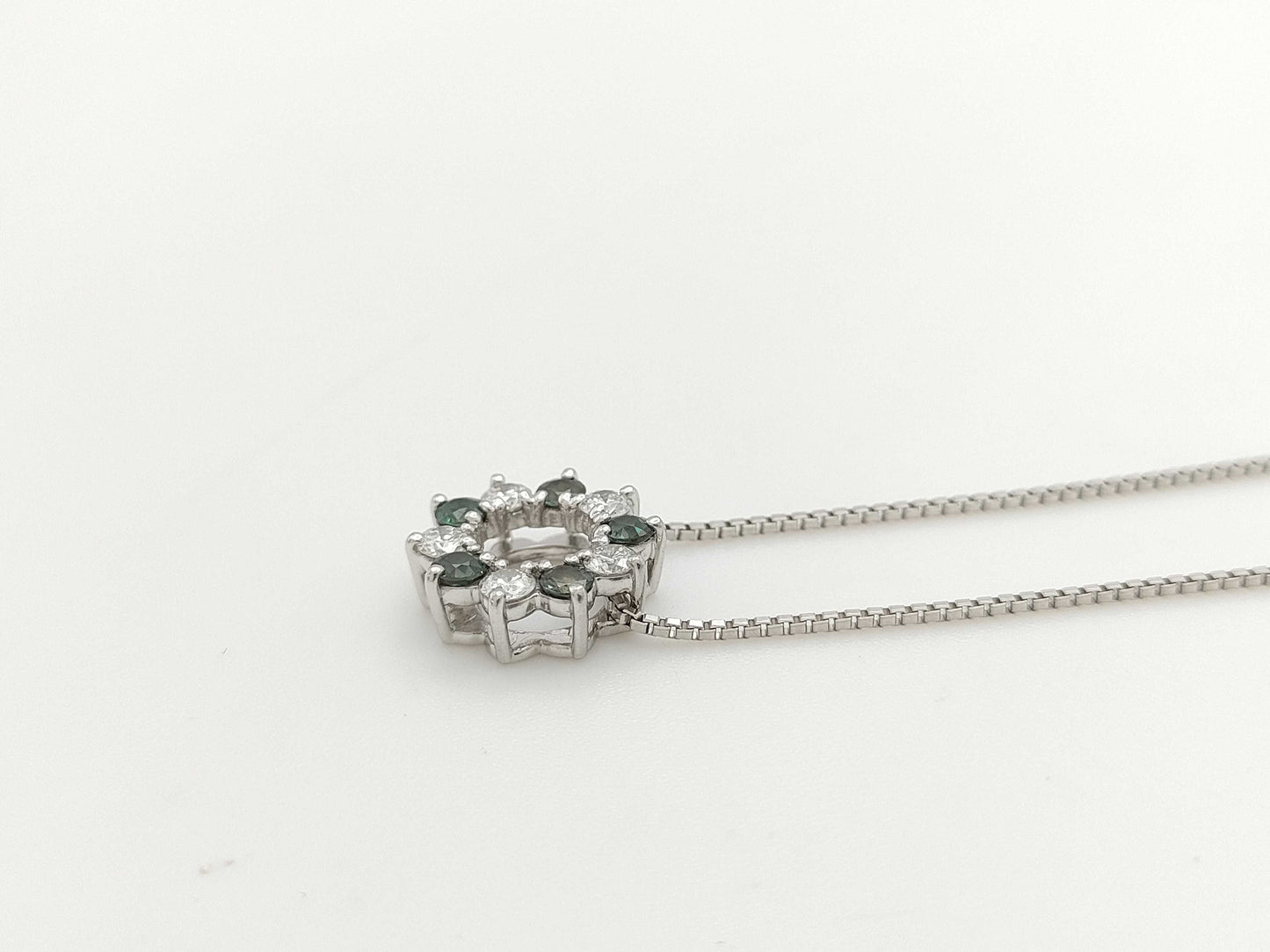 TASAKI AX0.38ct D0.30ct PT900/850 5.0g Necklace