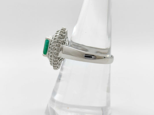 E1.70ct D0.56ct PT900 10.3g Ring
