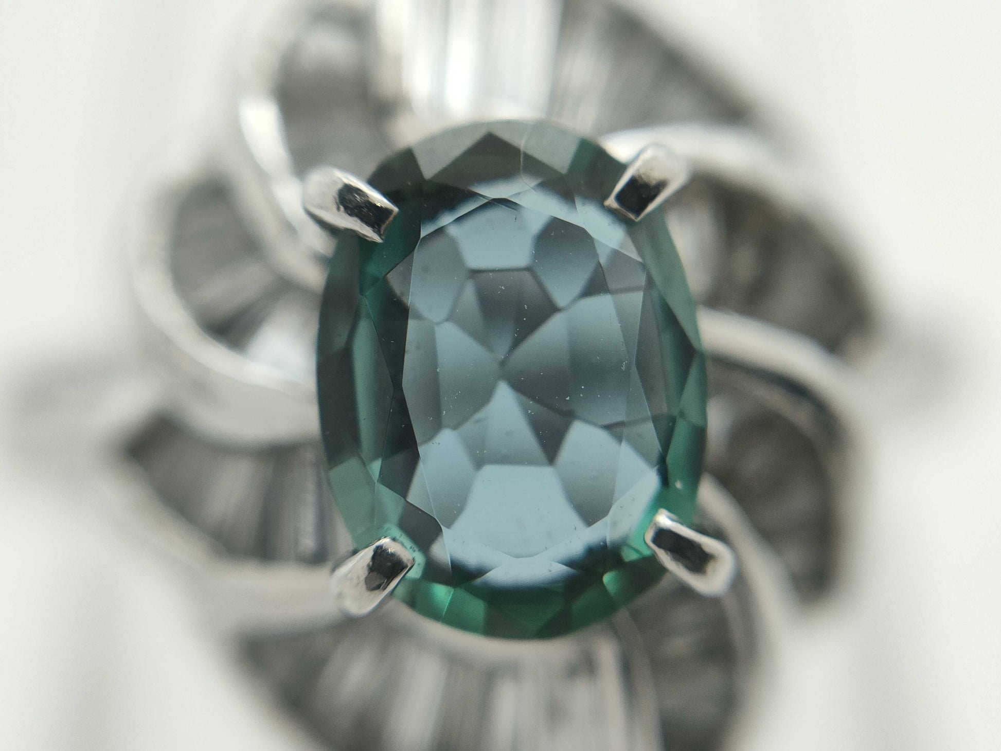AX0.709ct D0.50ct PT900 8.6g Ring