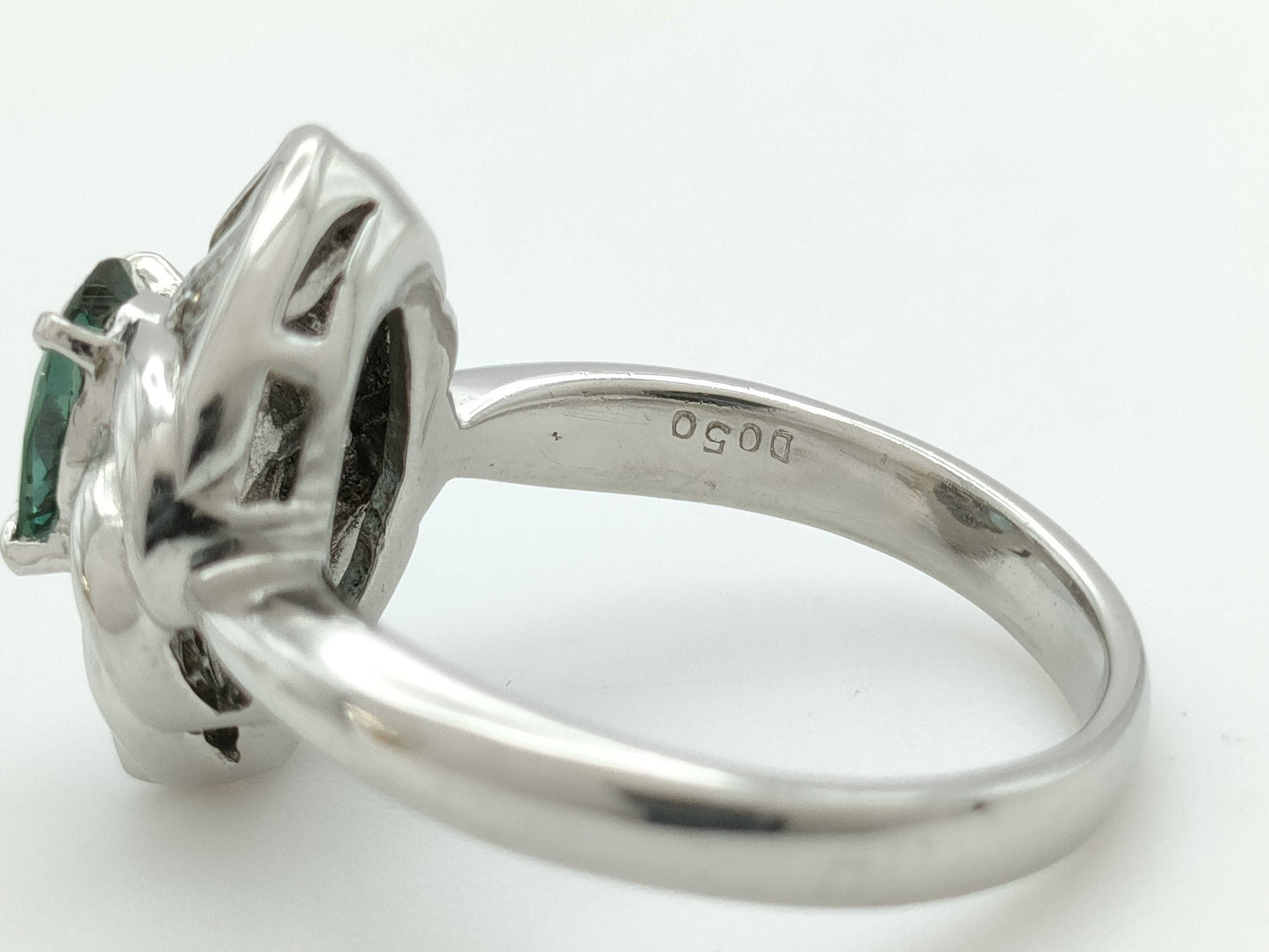 AX0.709ct D0.50ct PT900 8.6g Ring