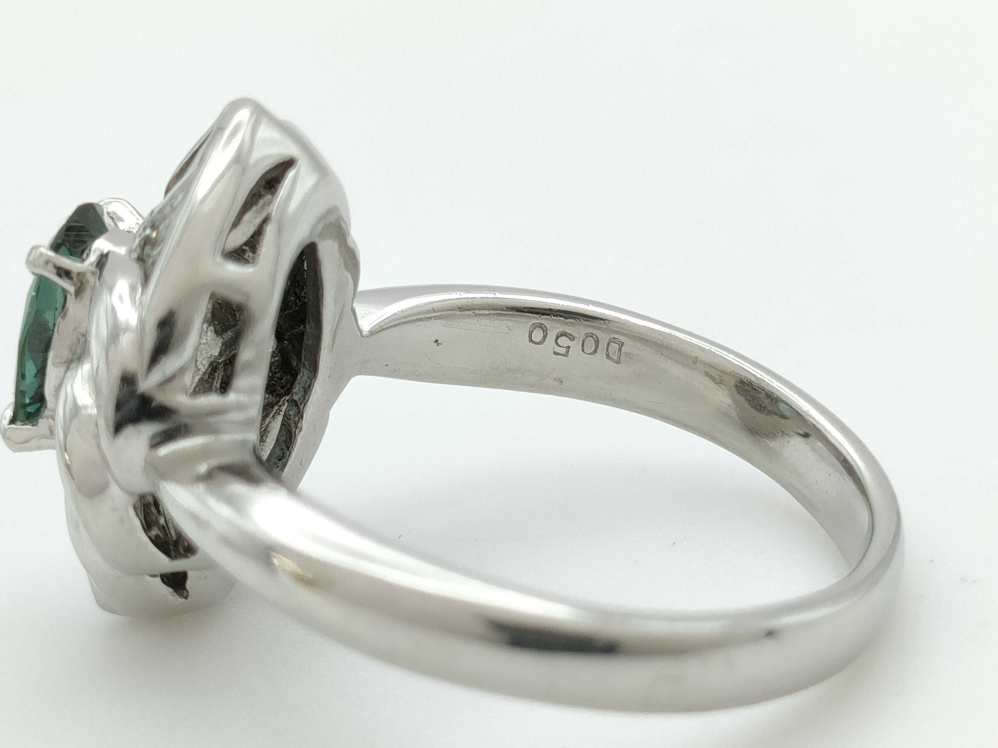 AX0.709ct D0.50ct PT900 8.6g Ring