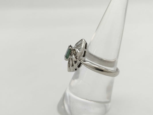 AX0.709ct D0.50ct PT900 8.6g Ring