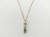 AX0.189ct D0.13ct K18 2.2g Necklace
