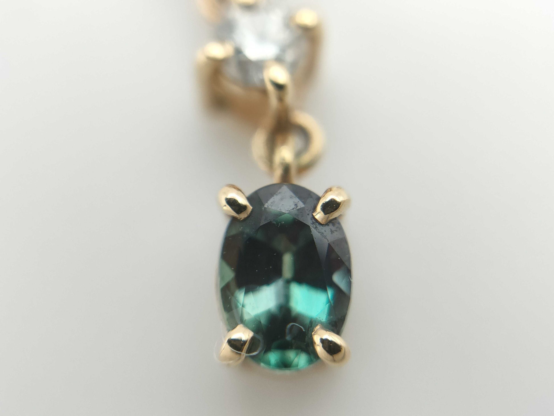 AX0.189ct D0.13ct K18 2.2g Necklace